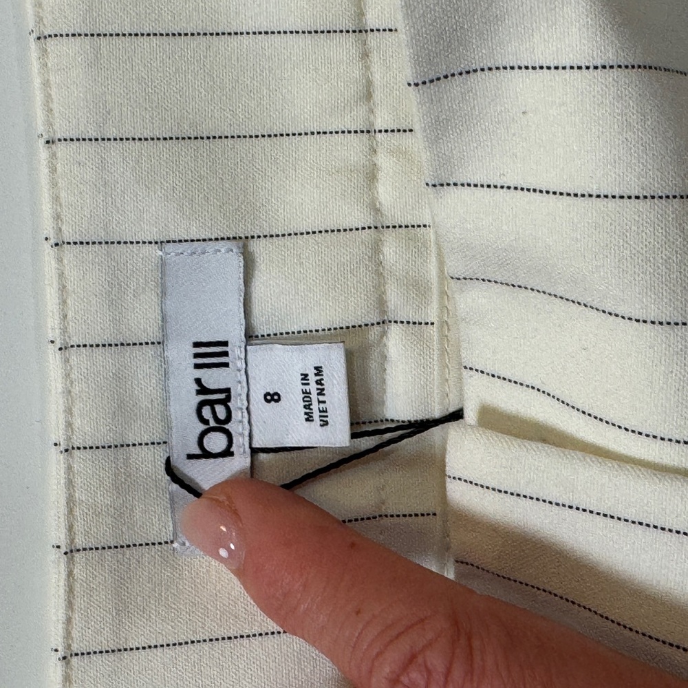 Bar III striped trouser pant - Picture 6 of 6